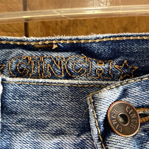 Cinch Carter Boot Cut Mens Cowboy Jeans 29x36 Make Offer - Picture 4 of 9